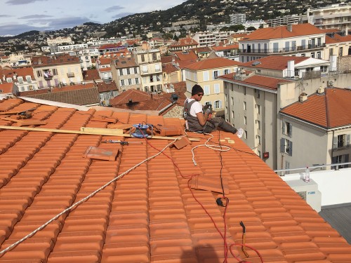 Couvreur à Antibes
