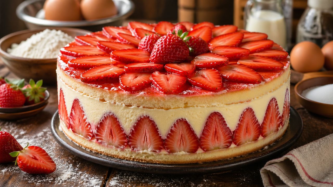 Fraisier facile à réussir sans matériel spécial