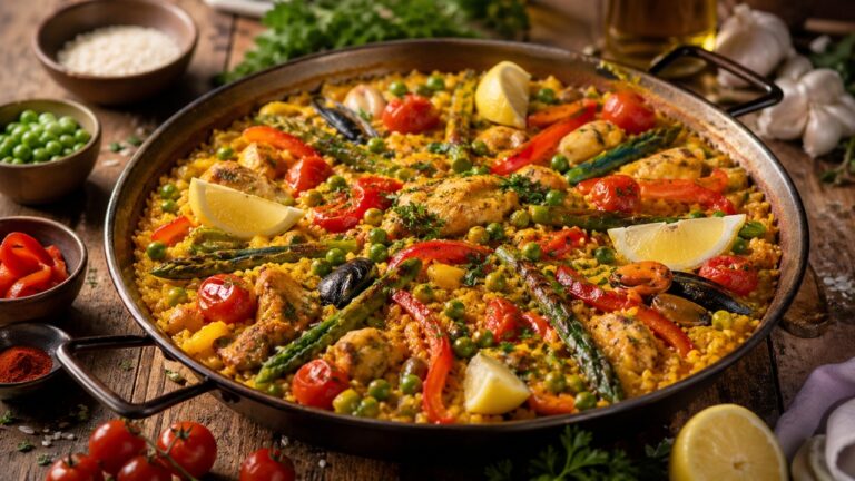 Paëlla express de printemps