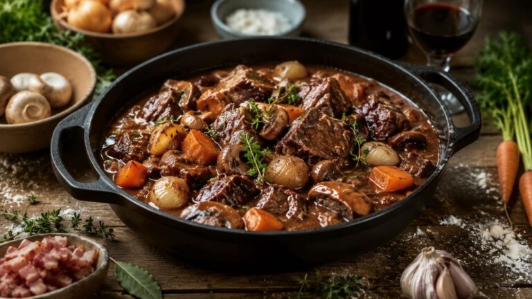 Bœuf bourguignon facile