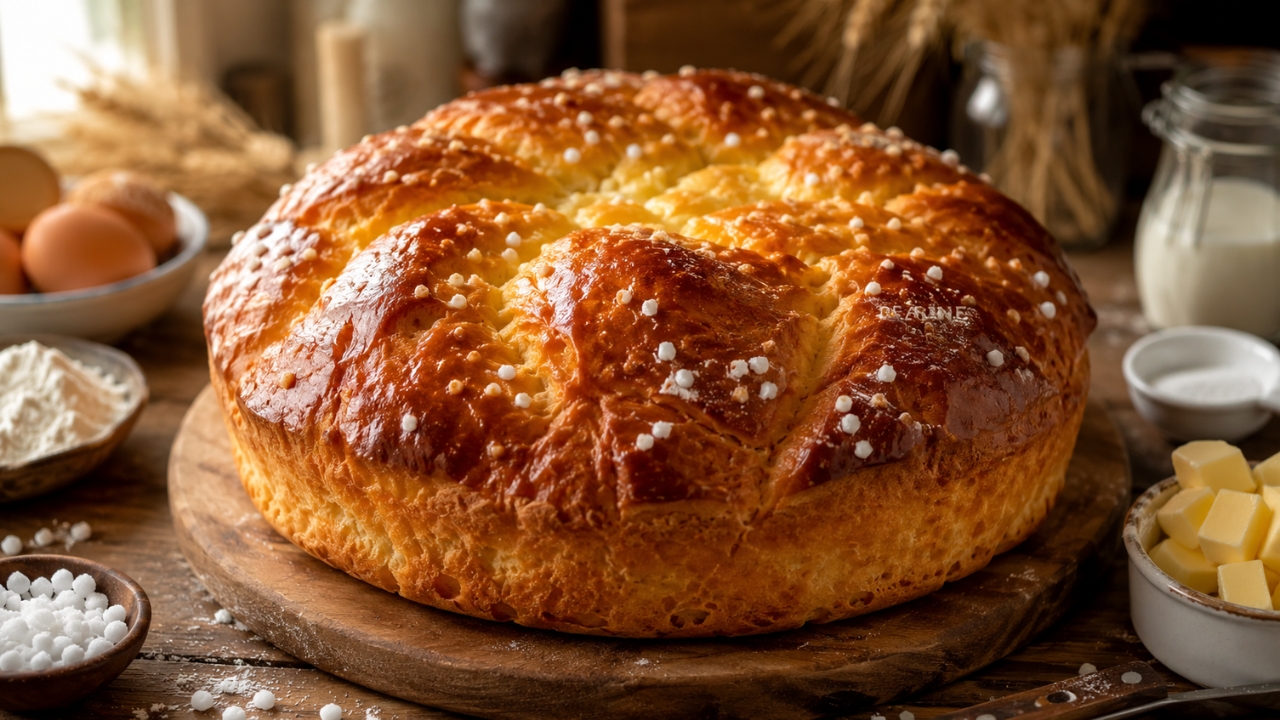Brioche vendéenne moelleuse