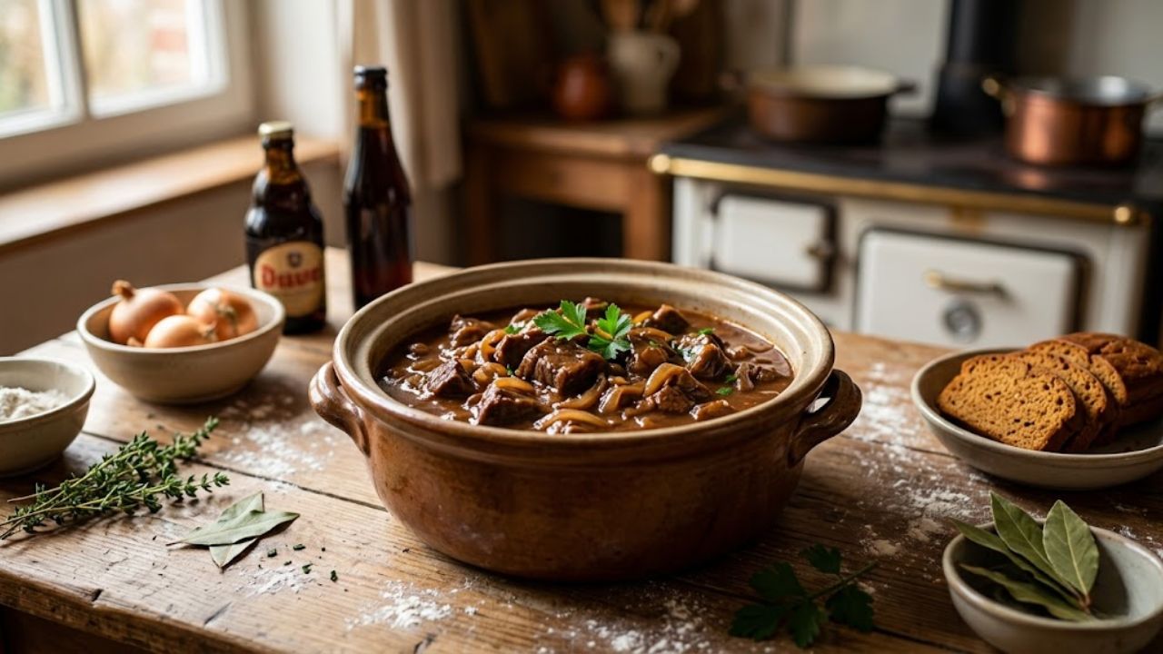 Carbonade flamande mijotée
