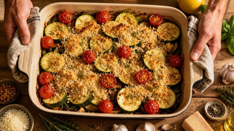 Courgettes et tomates cerises