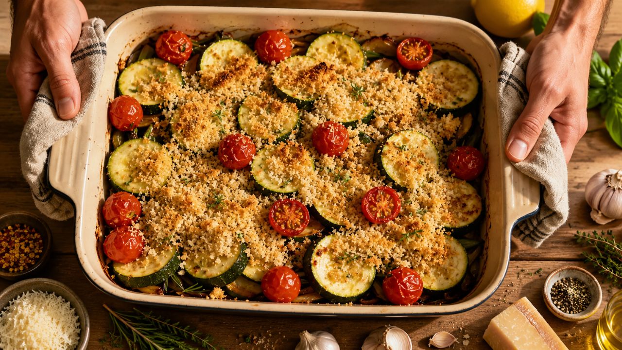 Courgettes et tomates cerises