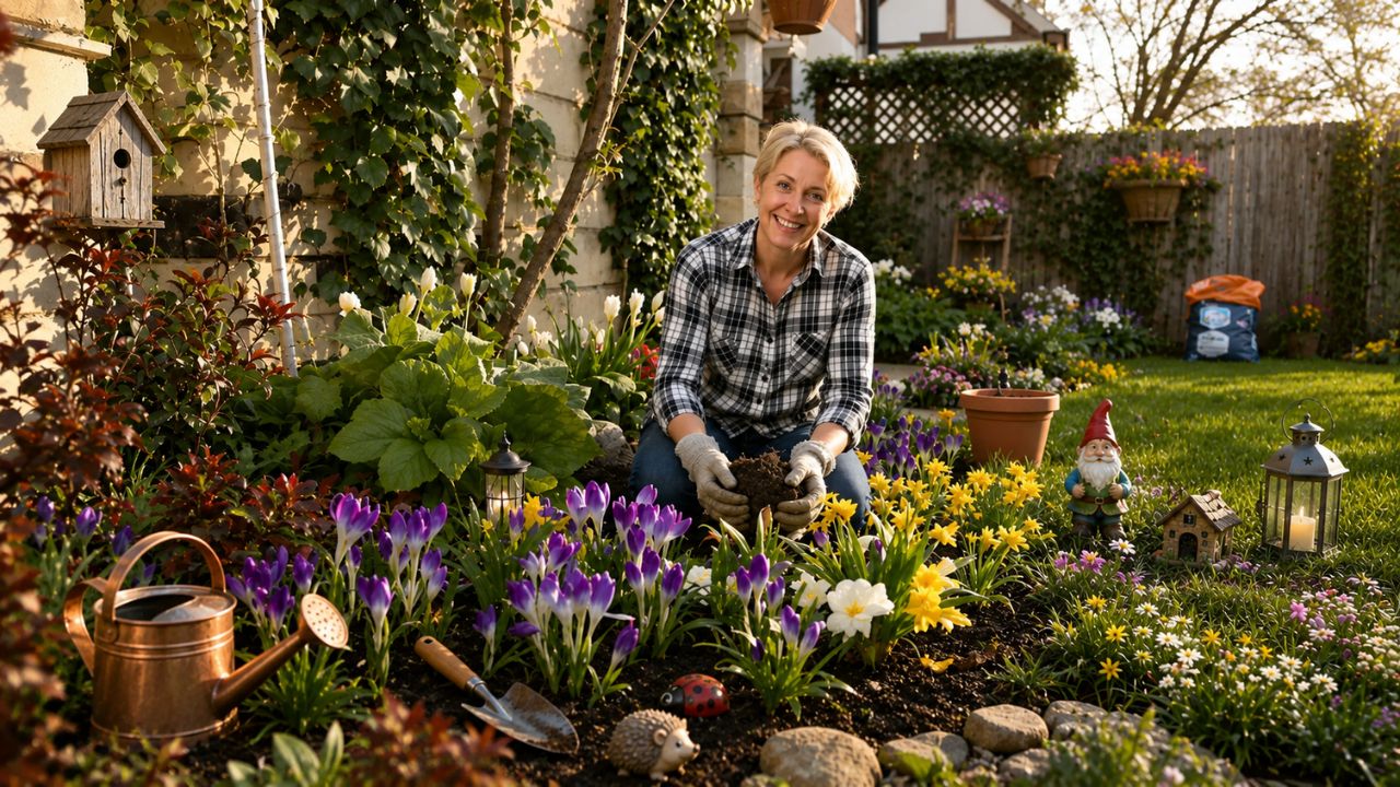 Jardin fleuri sans se ruiner ni y passer ses dimanches