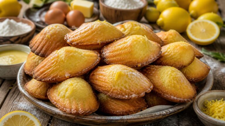 Madeleines au citron