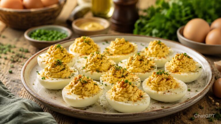 Œufs mimosa maison