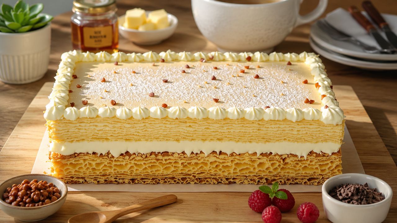 Préparez un mille-feuille comme en pâtisserie
