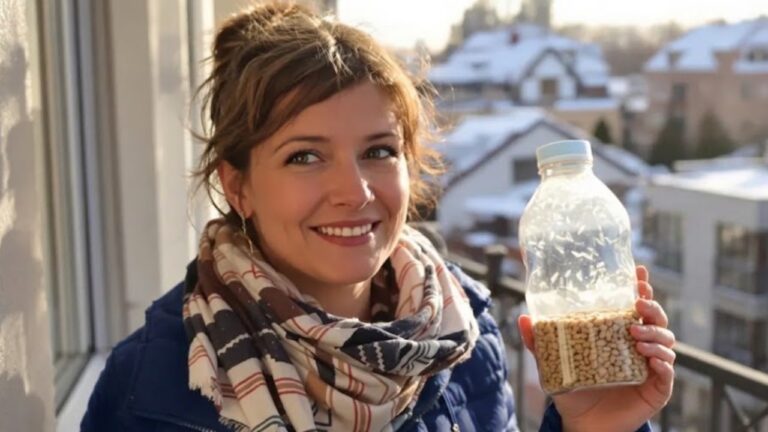 bouteille plastique devient une mangeoire parfaite po
