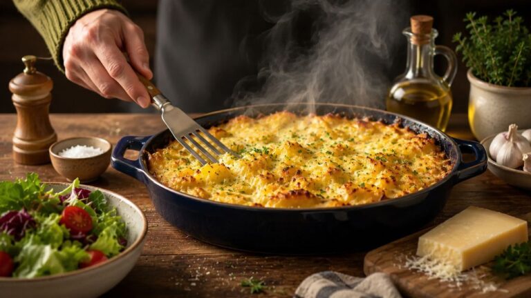 gratin patates-choux