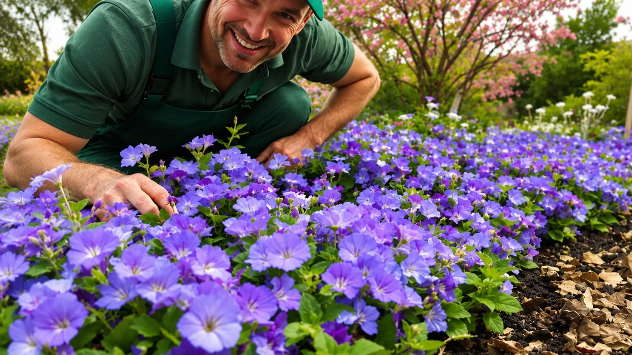 plante du siècle, cette vivace bleue à planter