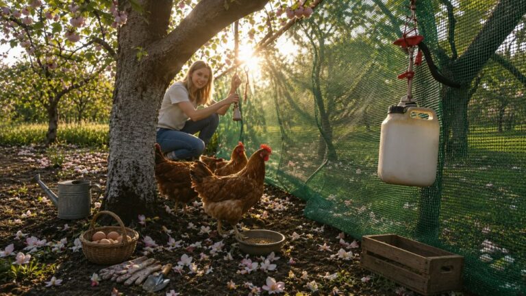 poules refusent ce traitement classique des fruitiers